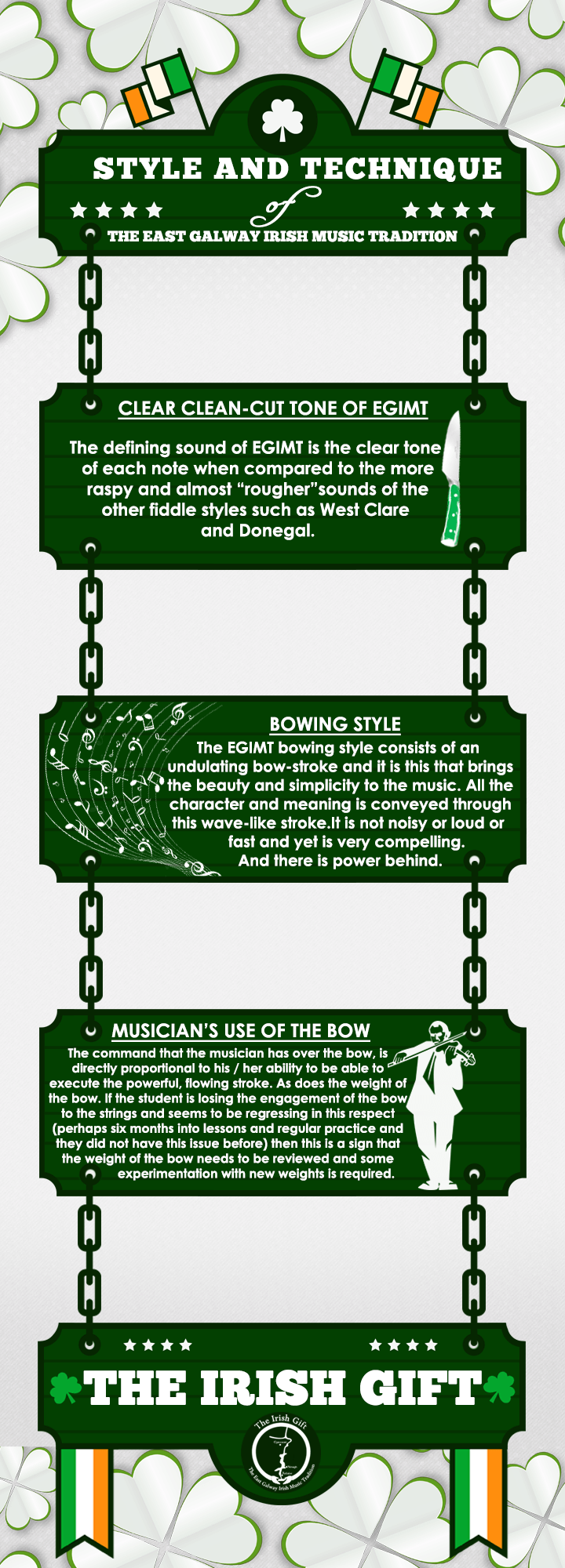 THE STYLE AND TECHNIQUE OF THE EAST GALWAY IRISH MUSIC TRADITION